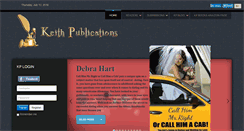Desktop Screenshot of keithpublications.net