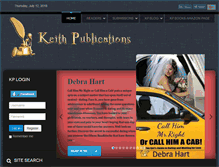 Tablet Screenshot of keithpublications.com